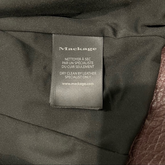 Aritzia Mackage Rumer Jacket Merlot Size XS - Picture 10 of 11